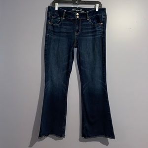 American Eagle Super Stretch Artist Jeans Flare